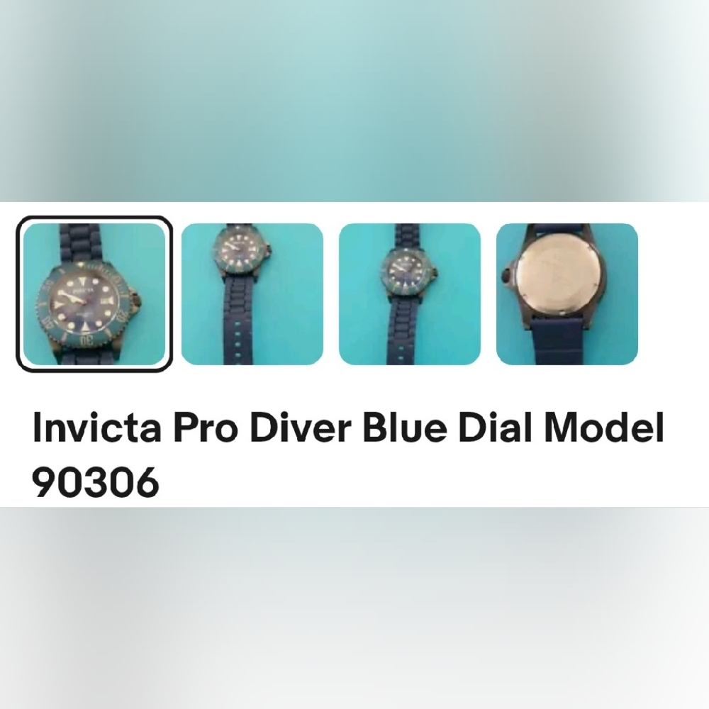 Invicta Blue Accessories